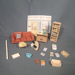 Rolife Super Creator Miniature Furniture Living Room Set Accessories Modern Mini